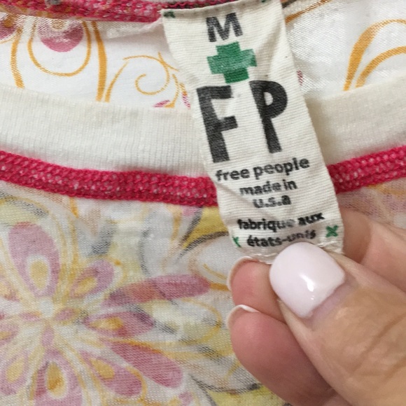 Free People Long John style top - Picture 3 of 3